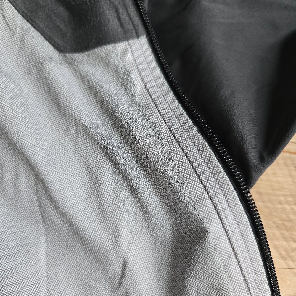 Mens The North Face Full Zip Windbreaker Jacket Size Large Black - Picture 10 of 12